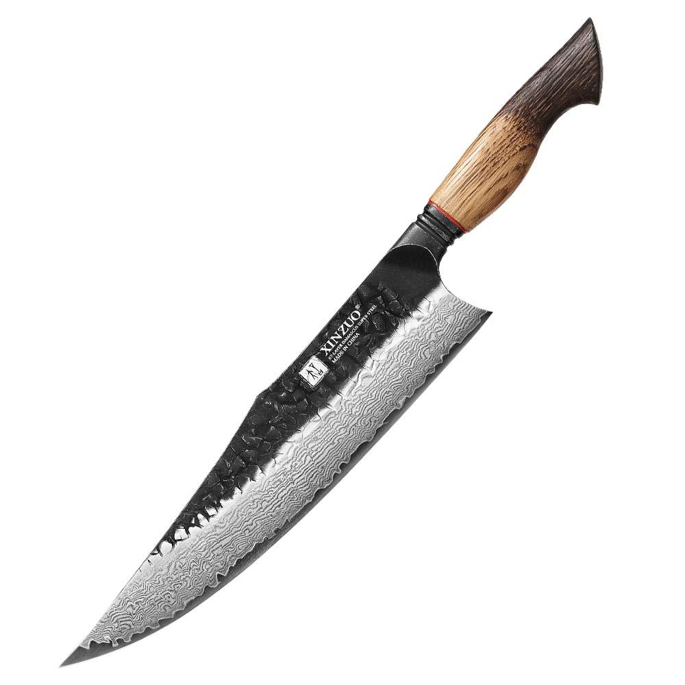 Нож на главния готвач от дамаска стомана Xinzuo X06 Chef 25.4 cm